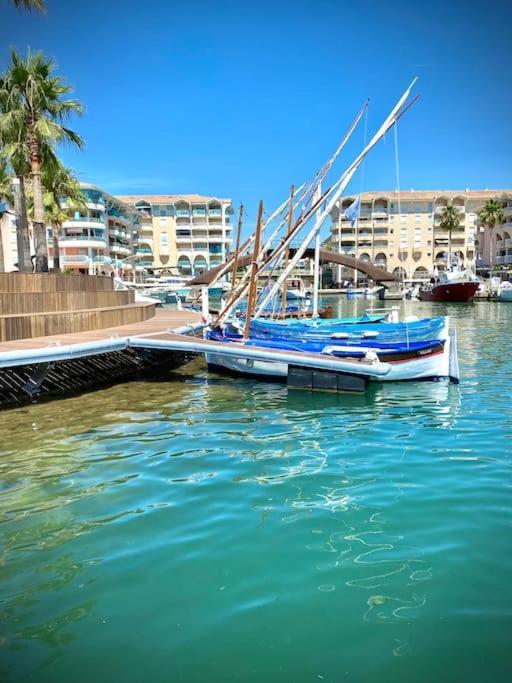 Port-Frejus, Le Paladien, Appartement 2 Pieces Climatise, Terrasse & Parking Exterior foto