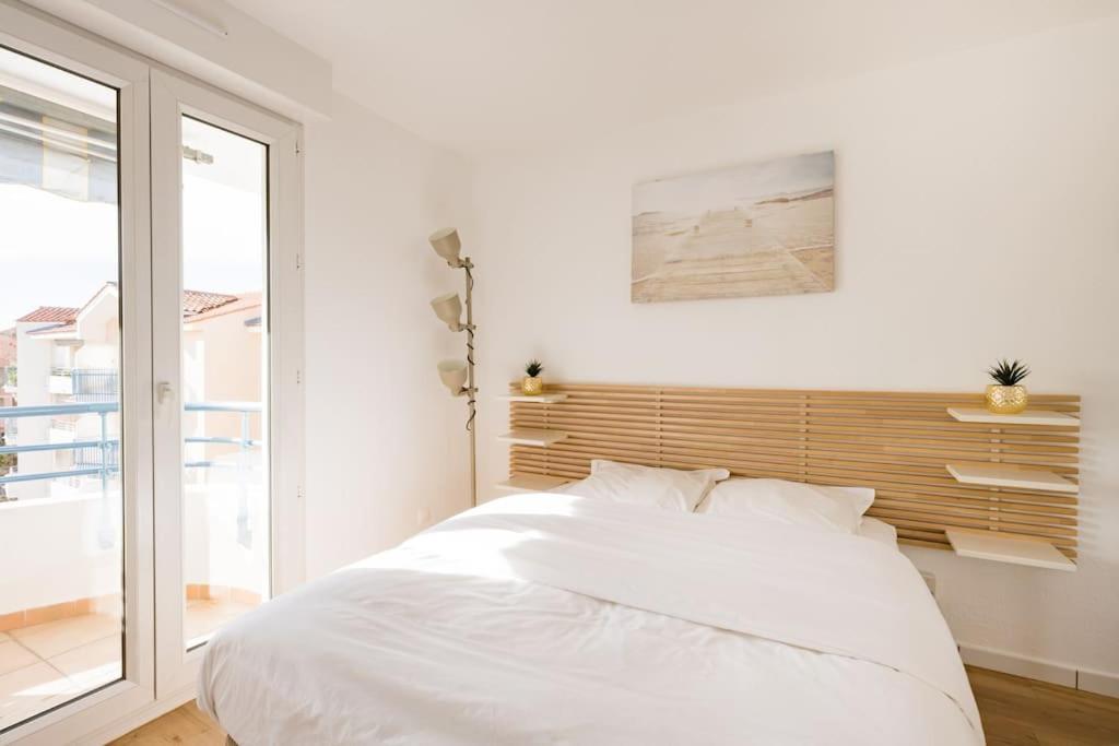 Port-Frejus, Le Paladien, Appartement 2 Pieces Climatise, Terrasse & Parking Exterior foto