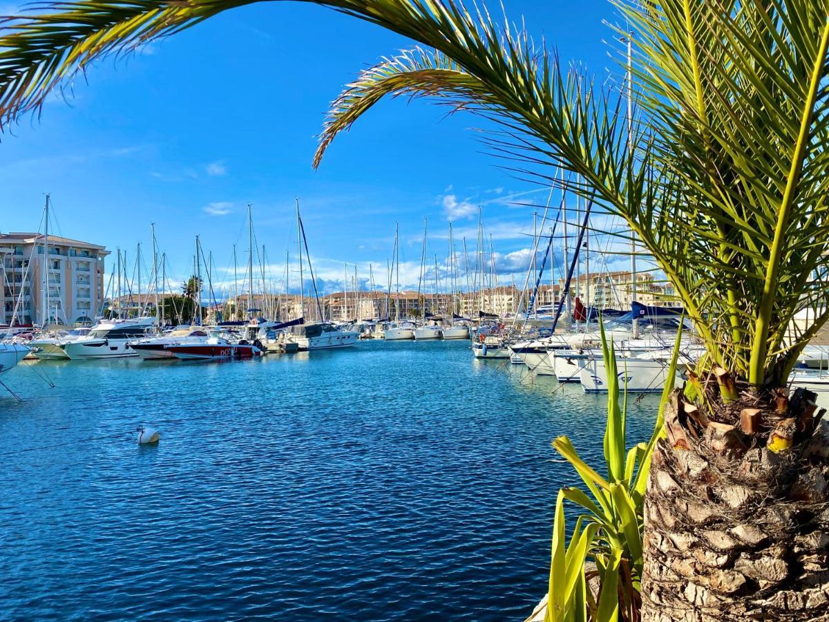 Port-Frejus, Le Paladien, Appartement 2 Pieces Climatise, Terrasse & Parking Exterior foto